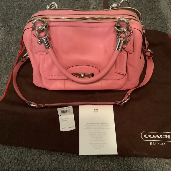 Coach Handbags - Coach Kristin Double Zip Satchel NWT